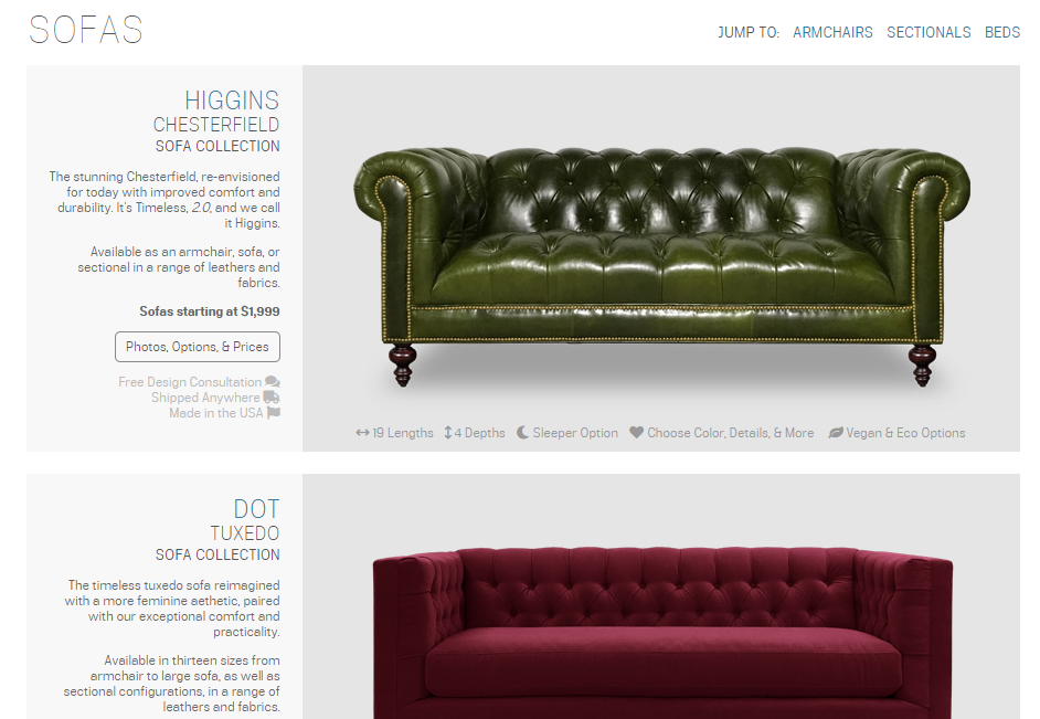 10 Online Furniture Brands With Customizable Couches for Picky Decorators